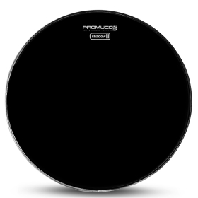 Promuco Shadow Drumhead Black Bass Drum 20"