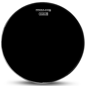 Promuco Shadow Drumhead Black Bass Drum 22"
