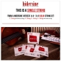 Hidersine Artista Violin E String – Premium Steel Core – 4/4–3/4 Size
