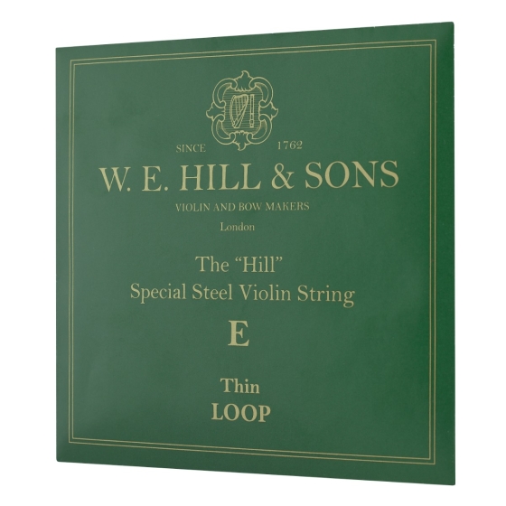 W. E. Hill Violin String E. Loop End. Weak