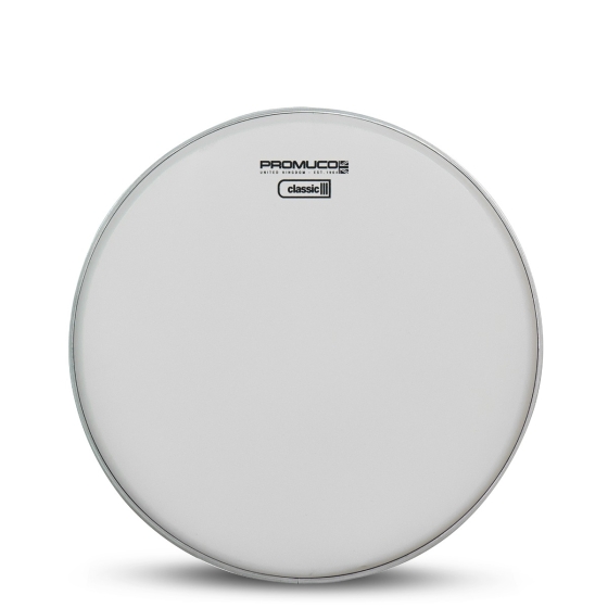 Promuco Classic Drumhead White Coated 12"